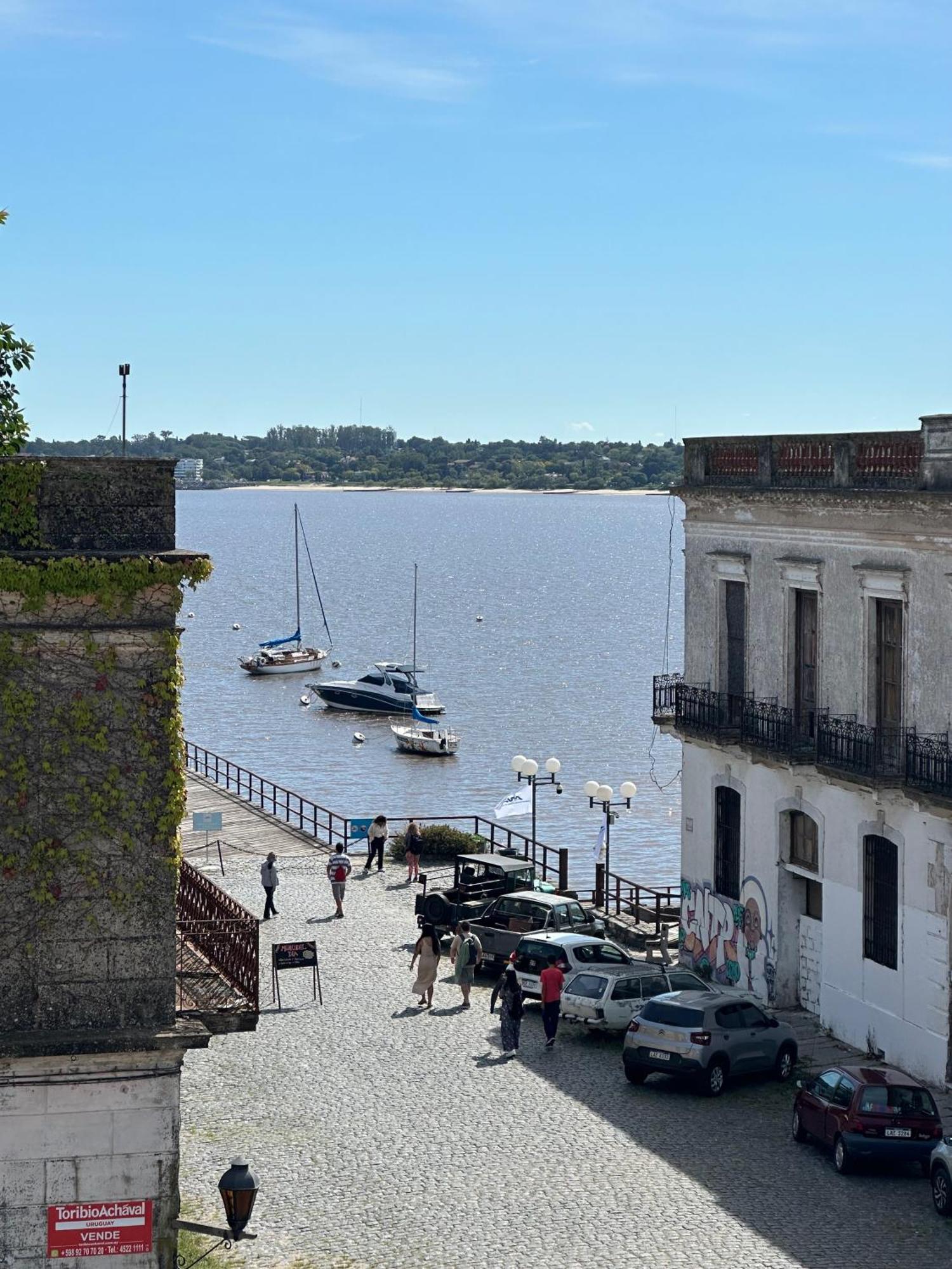 Hotel Casa Lahusen Colonia Del Sacramento Exterior foto